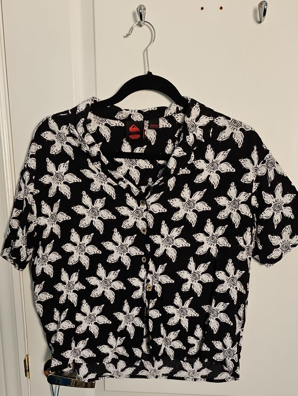 Stranger Things X Quicksilver Button Down Top